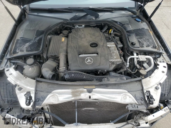 2017 Mercedes-Benz C 300 z VIN 55SWF4KB6HU195211, wystawiony jako Copart lot #58713615 z przebiegiem 87 742 mil mil oraz Szkoda całkowita • Salvage title. Historia ofert i sprzedaży dostępna na DreamBid. Obrazek 11.