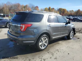 2019 Ford Explorer Limited with VIN 1FM5K8FH7KGB04678, listed as a Copart auction lot 77367714 with 87,657 mi miles and Salvage Title. Bid and sale history available at carsss.com. Image 3.