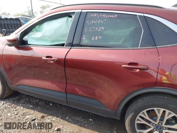 2021 Ford Escape SEL with VIN 1FMCU9H60MUA61602, listed as a IAAI auction lot 42476639 with 81,688 mi miles and . Bid and sale history available at DreamBid. Image 15.