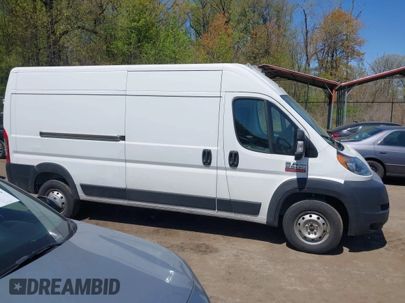 2020 Ram ProMaster Cargo with VIN 3C6TRVDG1LE101543, listed as a IAAI auction lot 42059089 with Not Provided miles and . Bid and sale history available at carsss.com. Image 12.