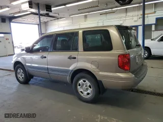 2004 Honda Pilot LX with VIN 2HKYF18164H560909, listed as a Copart auction lot 53088025 with 253,699 mi miles and Clean Title. Bid and sale history available at carsss.com. Image 2.