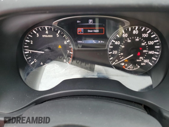 2017 Nissan Pathfinder SL with VIN 5N1DR2MN5HC655530, listed as a Copart auction lot 44841365 with 72,954 mi miles and Salvage title. Bid and sale history available at DreamBid. Image 9.