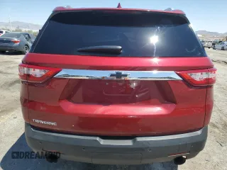 2018 Chevrolet Traverse LT Cloth with VIN 1GNERGKW6JJ242459, listed as a Copart auction lot 58420105 with 98,586 mi miles and Salvage title. Bid and sale history available at DreamBid. Image 6.