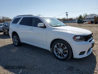 2019 Dodge Durango GT z VIN 1C4RDJDG1KC853419, wystawiony jako Copart lot #51573655 z przebiegiem 63 448 mil mil oraz Szkoda całkowita • Salvage title. Historia ofert i sprzedaży dostępna na DreamBid. Obrazek 4.