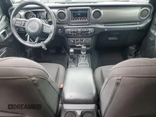 2022 Jeep Wrangler Unlimited Willys with VIN 1C4HJXDN8NW263081, listed as a Copart auction lot 54544895 with 34,239 mi miles and Salvage Title. Bid and sale history available at DreamBid. Image 8.