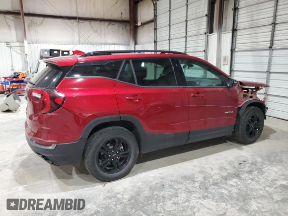 2024 GMC Terrain AT4 с VIN 3GKALYEG3RL164766, выставлен на аукционе Copart как лот 45088655 с пробегом 15 333 миль миль и Списание • Salvage title. История ставок и продаж доступна на DreamBid. Изображение 3.