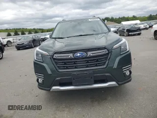 2023 Subaru Forester Touring with VIN JF2SKARCXPH421629, listed as a Copart auction lot 57392635 with 17,157 mi miles and Salvage title. Bid and sale history available at DreamBid. Image 5.