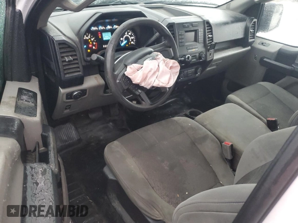 2017 Ford F-150 XL with VIN 1FTMF1C84HKC93294, listed as a Copart auction lot 44221775 with 183,672 mi miles and Salvage Title. Bid and sale history available at carsss.com. Image 8.