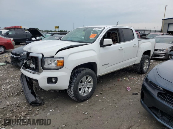 2018 GMC Canyon 2WD SLE with VIN 1GTG5CEN0J1315978, listed as a Copart auction lot 67310984 with 0 mi miles and Salvage Title. Bid and sale history available at carsss.com. Image 1.