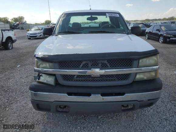 2004 Chevrolet Silverado 1500 Work Truck with VIN 1GCEC19Z74Z276603, listed as a Copart auction lot 70582324 with 211,118 mi miles and Salvage Title. Bid and sale history available at carsss.com. Image 5.