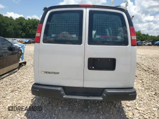 2018 Chevrolet Express Cargo with VIN 1GCWGAFPXJ1181166, listed as a Copart auction lot 59928365 with Not provided miles and Clean title. Bid and sale history available at DreamBid. Image 6.