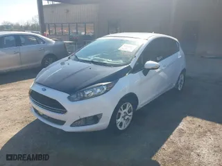 2016 Ford Fiesta SE with VIN 3FADP4EJ3GM105361, listed as a IAAI auction lot 41911637 with 323,508 mi miles. Bid and sale history available at carsss.com. Image 2.
