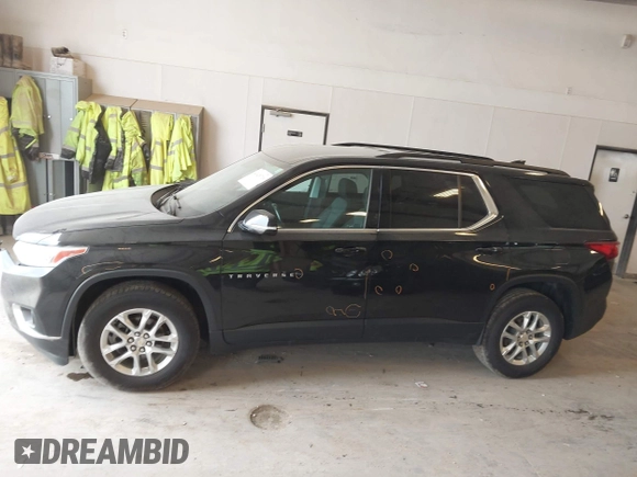 2019 Chevrolet Traverse LT Cloth z VIN 1GNEVGKW6KJ313527, wystawiony jako IAAI lot #42428710 z przebiegiem 117 306 mil mil oraz . Historia ofert i sprzedaży dostępna na DreamBid. Obrazek 14.