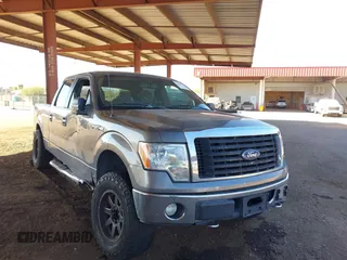 2011 Ford F-150 XL with VIN 1FTFW1EF7BFA61695, listed as a IAAI auction lot 41073740 with 261,156 mi miles and . Bid and sale history available at DreamBid. Image 1.