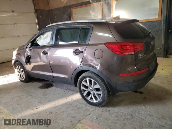 2014 Kia Sportage LX with VIN KNDPB3AC1E7623919, listed as a Copart auction lot 44997145 with 0 mi miles and Clean Title. Bid and sale history available at carsss.com. Image 2.
