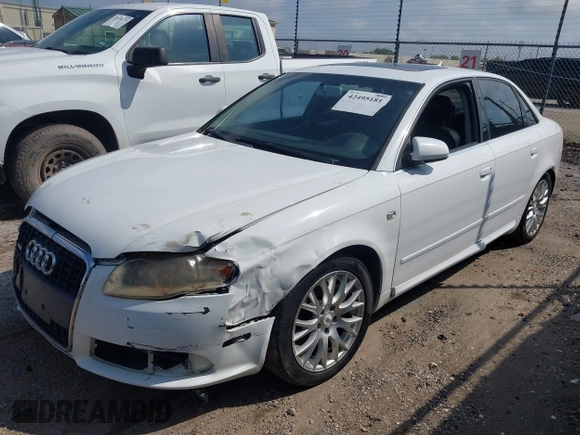 2008 Audi A4 2.0T z VIN WAUDF78EX8A166831, wystawiony jako IAAI lot #42495181 z przebiegiem 182 840 mil mil oraz . Historia ofert i sprzedaży dostępna na DreamBid. Obrazek 2.