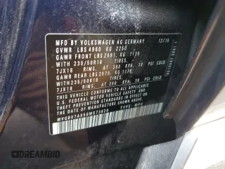 2016 Volkswagen Tiguan R-Line with VIN WVGBV7AX5GW573820, listed as a Copart auction lot 42363515 with 124,283 mi miles and Salvage Title. Bid and sale history available at DreamBid. Image 12.