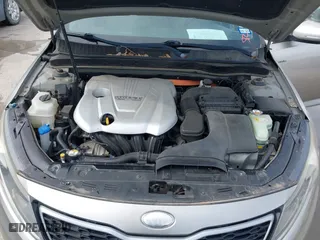 2013 Kia Optima Hybrid EX with VIN KNAGM4ADXD5039535, listed as a IAAI auction lot 41886125 with 1 mi miles. Bid and sale history available at carsss.com. Image 10.