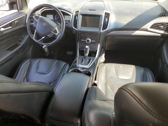 2017 Ford Edge Titanium with VIN 2FMPK4K93HBB62237, listed as a Copart auction lot 53076385 with 155,183 mi miles and Clean Title. Bid and sale history available at carsss.com. Image 8.