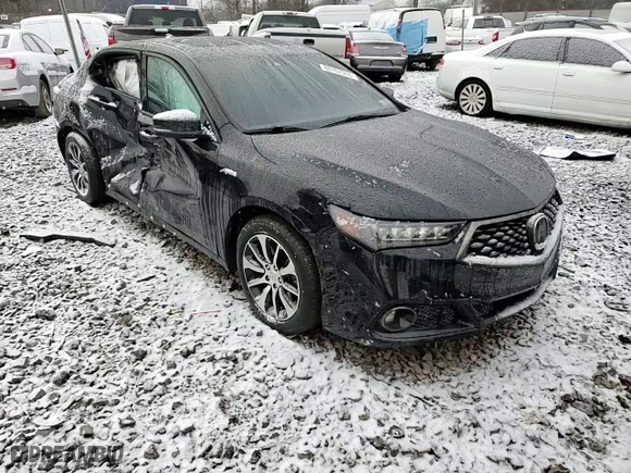 2019 Acura TLX w/A-Spec Pkg with VIN 19UUB3F62KA001402, listed as a Copart auction lot 88762055 with 84,536 mi miles and Salvage Title. Bid and sale history available at carsss.com. Image 11.