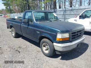 1995 Ford F-150 with VIN 1FTDF15Y5SNA21470, listed as a IAAI auction lot 42066183 with 112,523 mi miles. Bid and sale history available at carsss.com. Image 1.