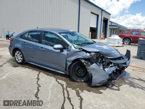 2024 Toyota Corolla LE z VIN 5YFB4MDE2RP205140, wystawiony jako Copart lot #56871145 z przebiegiem 2 515 mil mil oraz Szkoda całkowita • Salvage title. Historia ofert i sprzedaży dostępna na DreamBid. Obrazek 4.