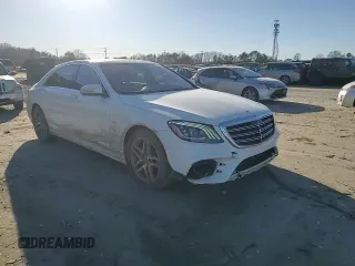 2018 Mercedes-Benz S 560 with VIN WDDUG8DB0JA380210, listed as a Copart auction lot 42858285 with 111,984 mi miles and Salvage Title. Bid and sale history available at carsss.com. Image 10.