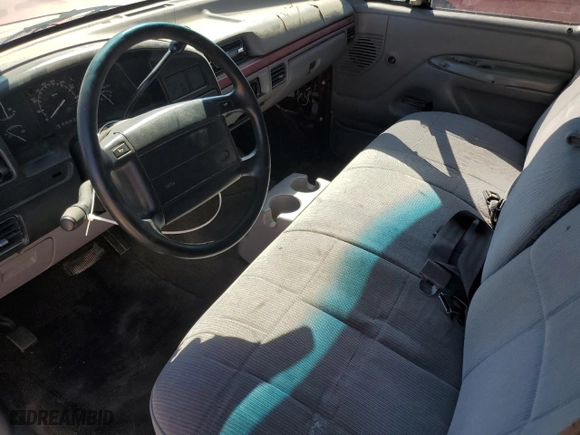 1996 Ford F-150 Special with VIN 1FTEF15N7TLA50671, listed as a Copart auction lot 70824434 with NaN miles and Salvage Title. Bid and sale history available at carsss.com. Image 8.
