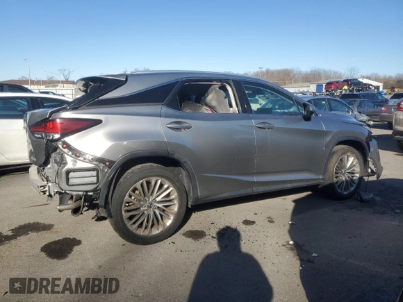 2021 Lexus RX 350 with VIN 2T2JZMDA6MC279840, listed as a Copart auction lot 87978485 with Not provided miles and Salvage title. Bid and sale history available at DreamBid. Image 3.