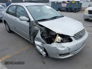 2003 Toyota Corolla CE with VIN 1NXBR32E73Z107600, listed as a IAAI auction lot 42074294 with 160,580 mi miles and . Bid and sale history available at DreamBid. Image 6.
