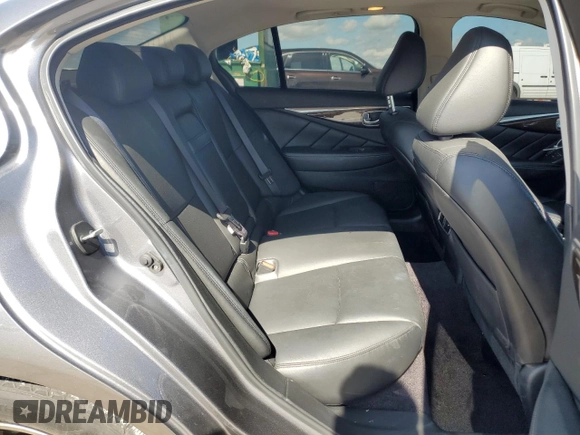2019 Infiniti Q50 3.0t LUXE with VIN JN1EV7AR4KM552600, listed as a Copart auction lot 54265835 with 48,967 mi miles and Clean Title. Bid and sale history available at carsss.com. Image 10.