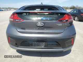2019 Hyundai Ioniq Blue with VIN KMHC65LC4KU125489, listed as a Copart auction lot 51063565 with 105,045 mi miles and Salvage Title. Bid and sale history available at DreamBid. Image 6.