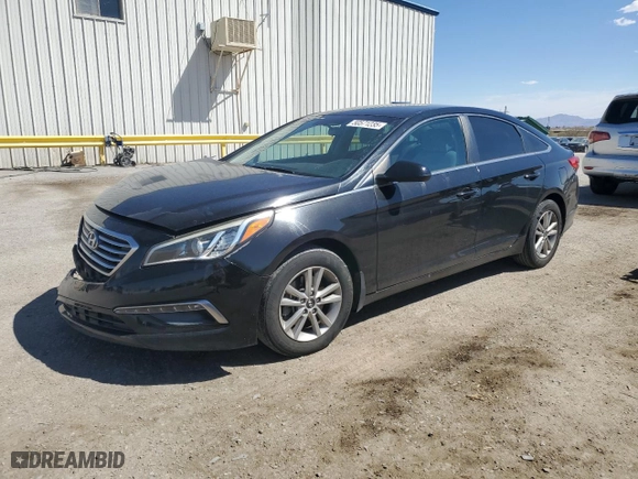 2015 Hyundai Sonata 2.4L SE with VIN 5NPE24AF8FH254402, listed as a Copart auction lot 50571235 with 87,377 mi miles and Salvage Title. Bid and sale history available at carsss.com. Image 1.