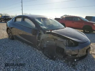 2023 Tesla Model 3 with VIN 5YJ3E1EA7PF668587, listed as a Copart auction lot 43395535 with Not Provided miles and Salvage Title. Bid and sale history available at DreamBid. Image 4.