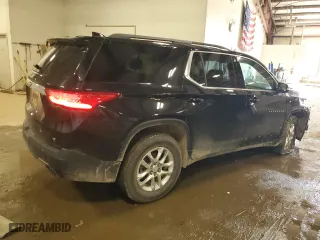 2020 Chevrolet Traverse LT Cloth with VIN 1GNERGKW5LJ259658, listed as a Copart auction lot 48874275 with 66,570 mi miles and Salvage Title. Bid and sale history available at carsss.com. Image 3.
