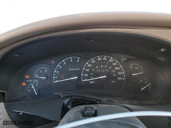 1999 Mazda B-Series 2WD Truck SX with VIN 4F4YR12CXXTM23416, listed as a Copart auction lot 46078195 with 221,079 mi miles and Salvage Title. Bid and sale history available at carsss.com. Image 9.