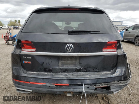 2021 Volkswagen Atlas SE z VIN 1V2WR2CA8MC537427, wystawiony jako Copart lot #47127525 z przebiegiem 46 134 mil mil oraz Czysty tytuł • Clean title. Historia ofert i sprzedaży dostępna na DreamBid. Obrazek 6.