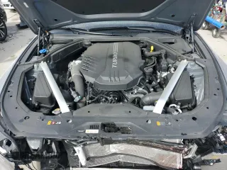 2024 Genesis G70 Sport Advanced with VIN KMTG54SE8RU138988, listed as a Copart auction lot 42835125 with 6,200 mi miles and Salvage Title. Bid and sale history available at DreamBid. Image 11.