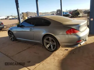 2007 BMW 6 Series 650i with VIN WBAEH13537CR52749, listed as a Copart auction lot 83858374 with 154,700 mi miles and Clean Title. Bid and sale history available at carsss.com. Image 2.