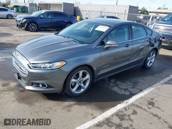 2013 Ford Fusion SE Hybrid with VIN 3FA6P0LU4DR267643, listed as a IAAI auction lot 41846681 with 148,002 mi miles. Bid and sale history available at carsss.com. Image 18.