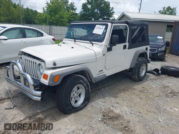 2005 Jeep Wrangler Unlimited with VIN 1J4FA44S65P368475, listed as a IAAI auction lot 42484636 with Not provided miles and . Bid and sale history available at DreamBid. Image 2.