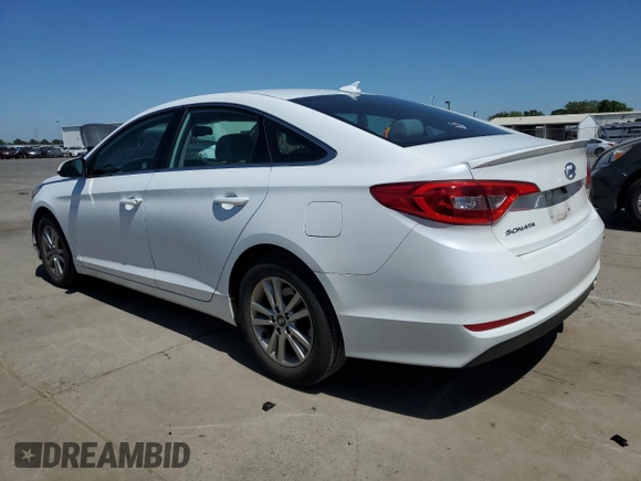 2017 Hyundai Sonata 2.4L with VIN 5NPE24AF5HH569841, listed as a Copart auction lot 53969815 with 45,993 mi miles and Salvage Title. Bid and sale history available at DreamBid. Image 2.