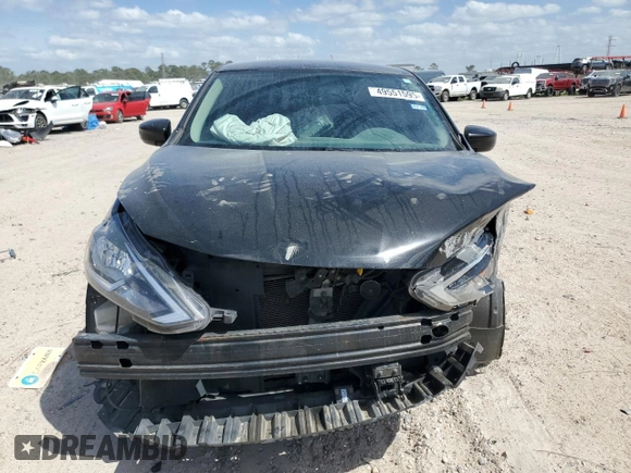 2018 Nissan Sentra S with VIN 3N1AB7APXJY346134, listed as a Copart auction lot 49551595 with 117,238 mi miles and Salvage Title. Bid and sale history available at carsss.com. Image 5.