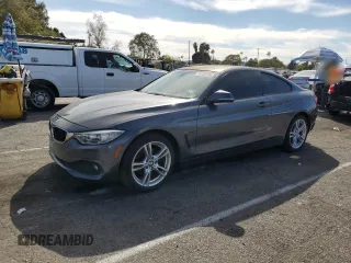 2014 BMW 4 Series 428i xDrive with VIN WBA3N9C59EF721901, listed as a Copart auction lot 46189735 with 82,872 mi miles and Salvage Title. Bid and sale history available at carsss.com. Image 1.
