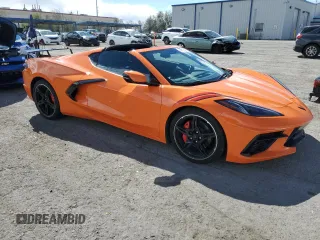 2022 Chevrolet Corvette 1LT with VIN 1G1YA2D40N5118657, listed as a Copart auction lot 48972845 with 17,189 mi miles and Salvage Title. Bid and sale history available at carsss.com. Image 4.