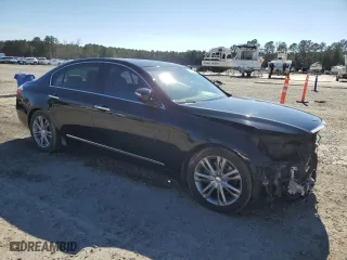 2010 Hyundai Genesis with VIN KMHGC4DF6AU072094, listed as a Copart auction lot 45290745 with 176,775 mi miles and Salvage Title. Bid and sale history available at carsss.com. Image 4.