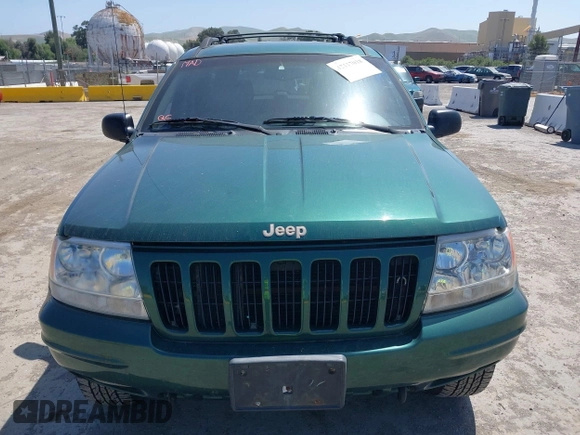 1999 Jeep Grand Cherokee Limited with VIN 1J4GW68N5XC666564, listed as a IAAI auction lot 42117018 with 177,440 mi miles. Bid and sale history available at carsss.com. Image 6.