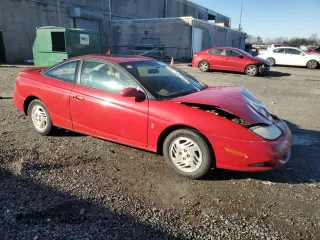 2001 Saturn SC with VIN 1G8ZY12751Z284992, listed as a Copart auction lot 87116694 with 134,690 mi miles and Clean Title. Bid and sale history available at carsss.com. Image 4.