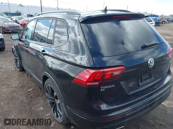 2021 Volkswagen Tiguan SE with VIN 3VV2B7AX1MM101432, listed as a IAAI auction lot 41982286 with 72,252 mi miles and . Bid and sale history available at DreamBid. Image 3.