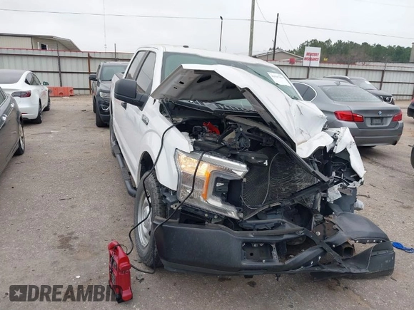 2019 Ford F-150 XL with VIN 1FTEW1C56KKF04321, listed as a IAAI auction lot 41597391 with 93,126 mi miles and . Bid and sale history available at DreamBid. Image 1.